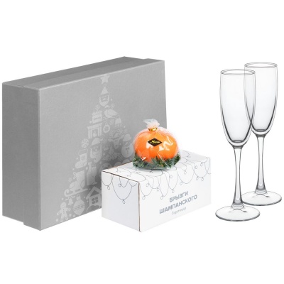 PS1710252049 Набор Sparkling Year со свечой &laquo;Мандарин&raquo;