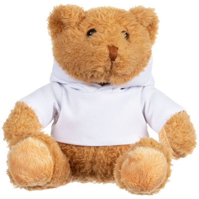 PS1710252955 Мягкая игрушка &laquo;Мишка Cuddleton&raquo; в белом худи