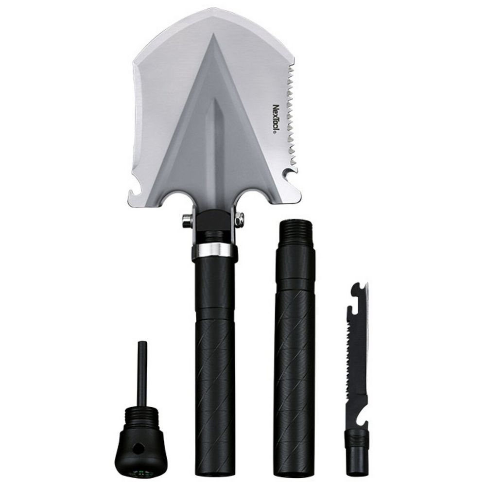 PS1710251249 XIAOMI. Многофункциональная лопата Nextool NE20013, черная