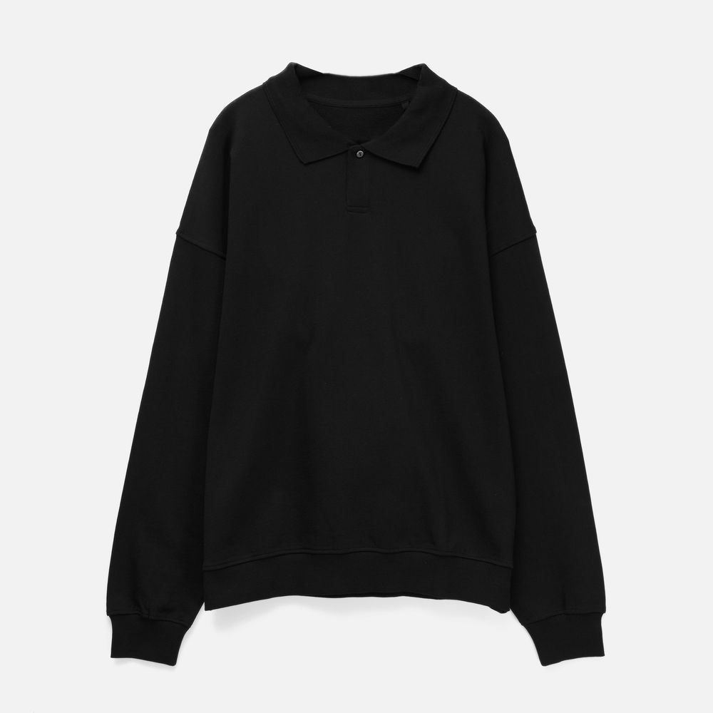 PS1710251232 andor. Свитшот оверсайз унисекс S6, черный