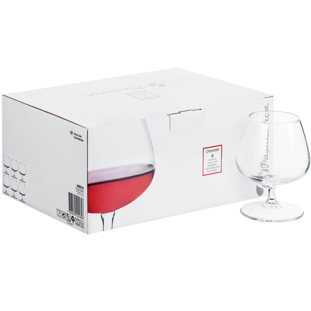 PS1710252942 Pasabahce. Набор из 6 бокалов для коньяка Charente