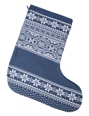 PS15097142 сделано в России. Носок для подарков &laquo;Скандик&raquo;, синий
