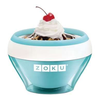 PS2102088803 Zoku. Мороженица Ice Cream Maker, голубая