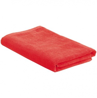 PS2011094 Пляжное полотенце в сумке SoaKing, красное