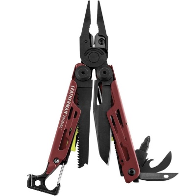 PS1710254618 Leatherman. Мультитул Signal, бордовый