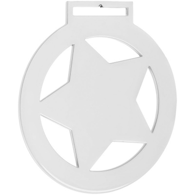 PS2203157156 Медаль Steel Star, белая