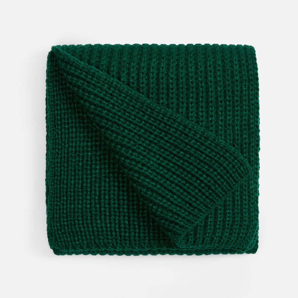 PS1710255390 teplo. Шарф Nordkapp, темно-зеленый