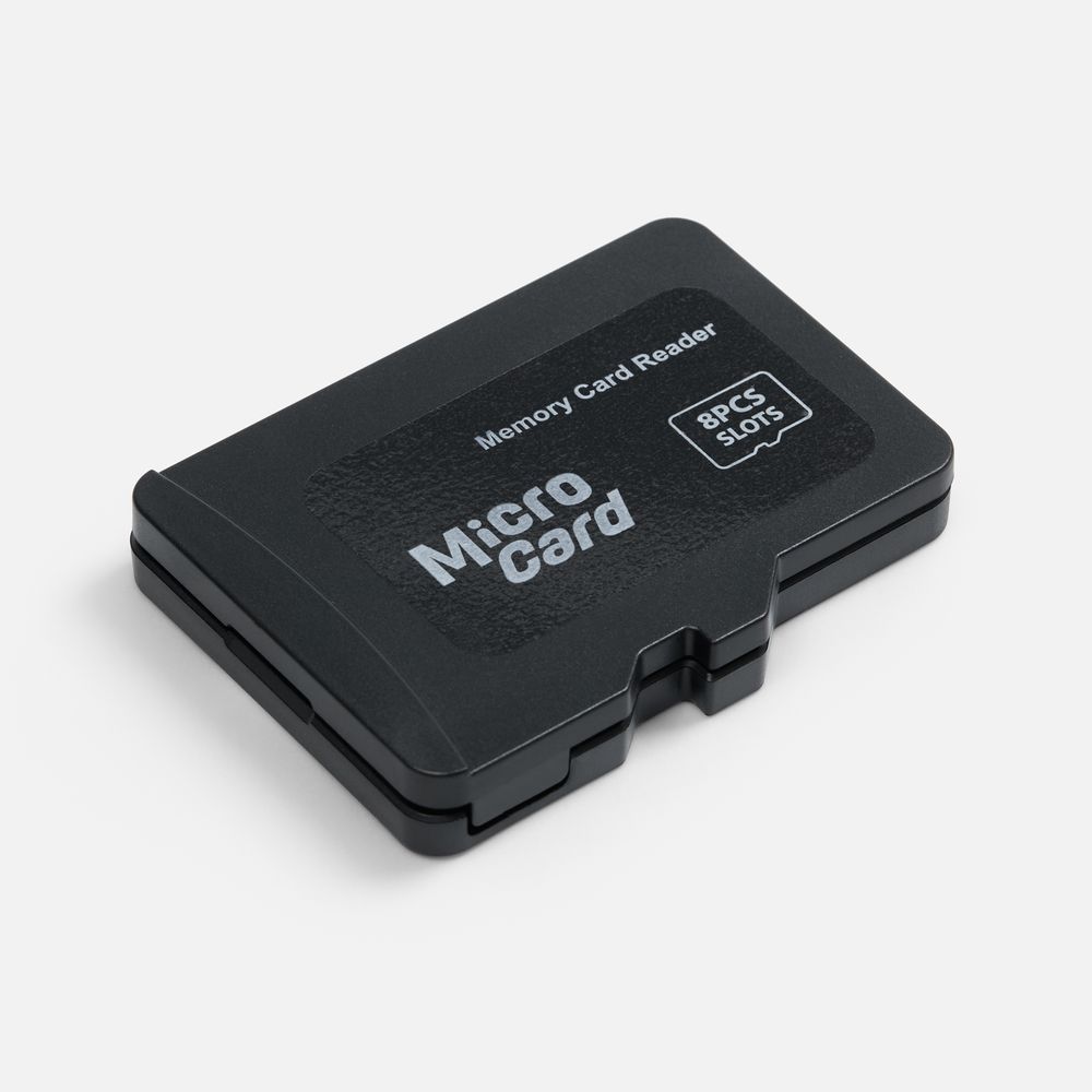 PS1710255001 Molti. Футляр для карт памяти и SIM-карт Multitask, черный