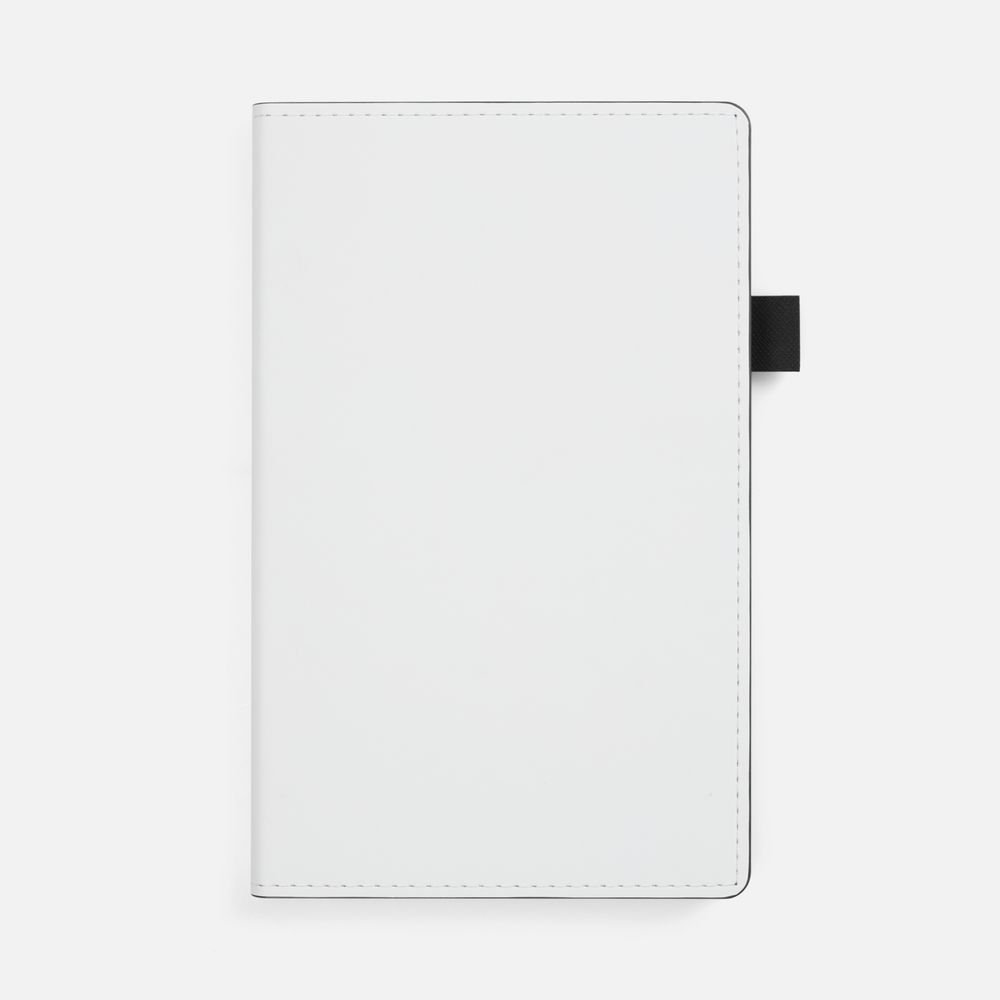 PS1710254389 Контекст. Ежедневник White Shall, недатированный, бело-черный