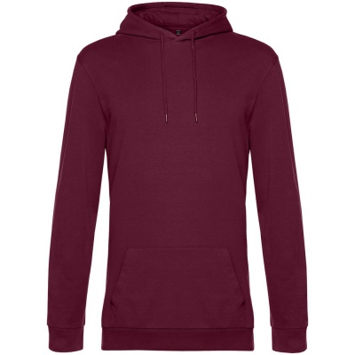 PS2102084365 BNC. Толстовка с капюшоном унисекс Hoodie, бордовая