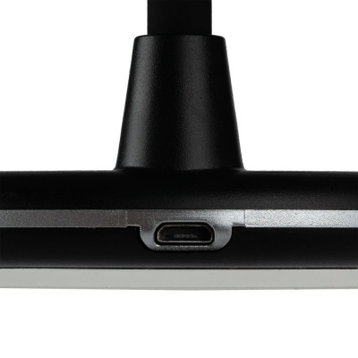 PS2012107 Indivo. Лампа с колонкой и беспроводной зарядкой lampaTon, черная