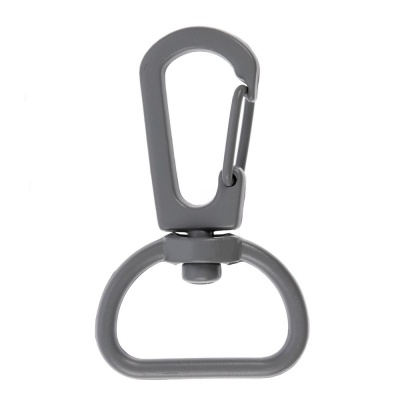 PS240826668 Застежка-карабин Snap Hook, M, серая