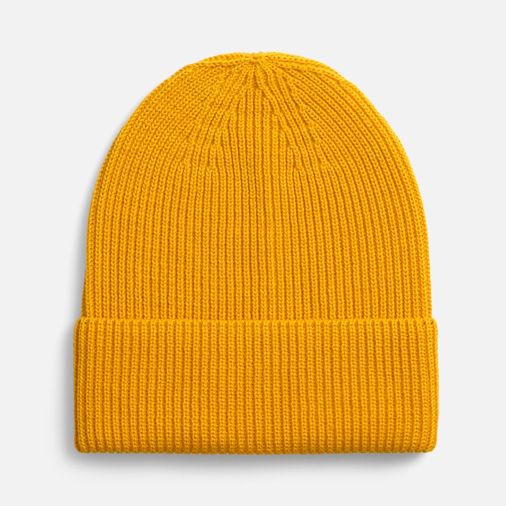 PS1710254341 Sherst. Шапка Nobilis Mono, желтая (медовая)