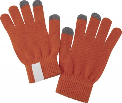 PS1511863 Сенсорные перчатки Scroll, оранжевые