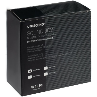 PS2011895 Uniscend. Беспроводные наушники Uniscend Sound Joy, черные