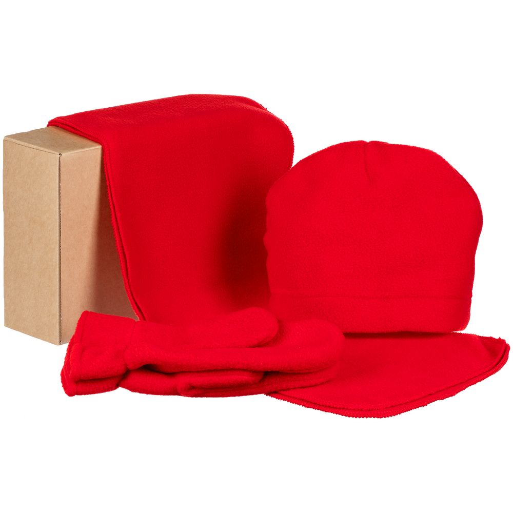 PS1710252658 Набор Fleecy, красный