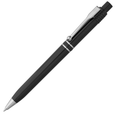 PSB-BLK5C Stilolinea. Ручка шариковая Raja Chrome, черная