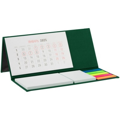 PS240826832 Контекст. Календарь настольный Grade, зеленый