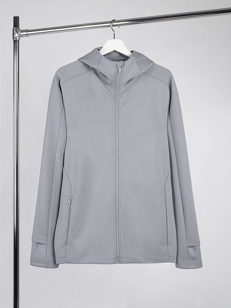 PS171025417 Manevr Sport. Куртка с капюшоном унисекс Begi, серая