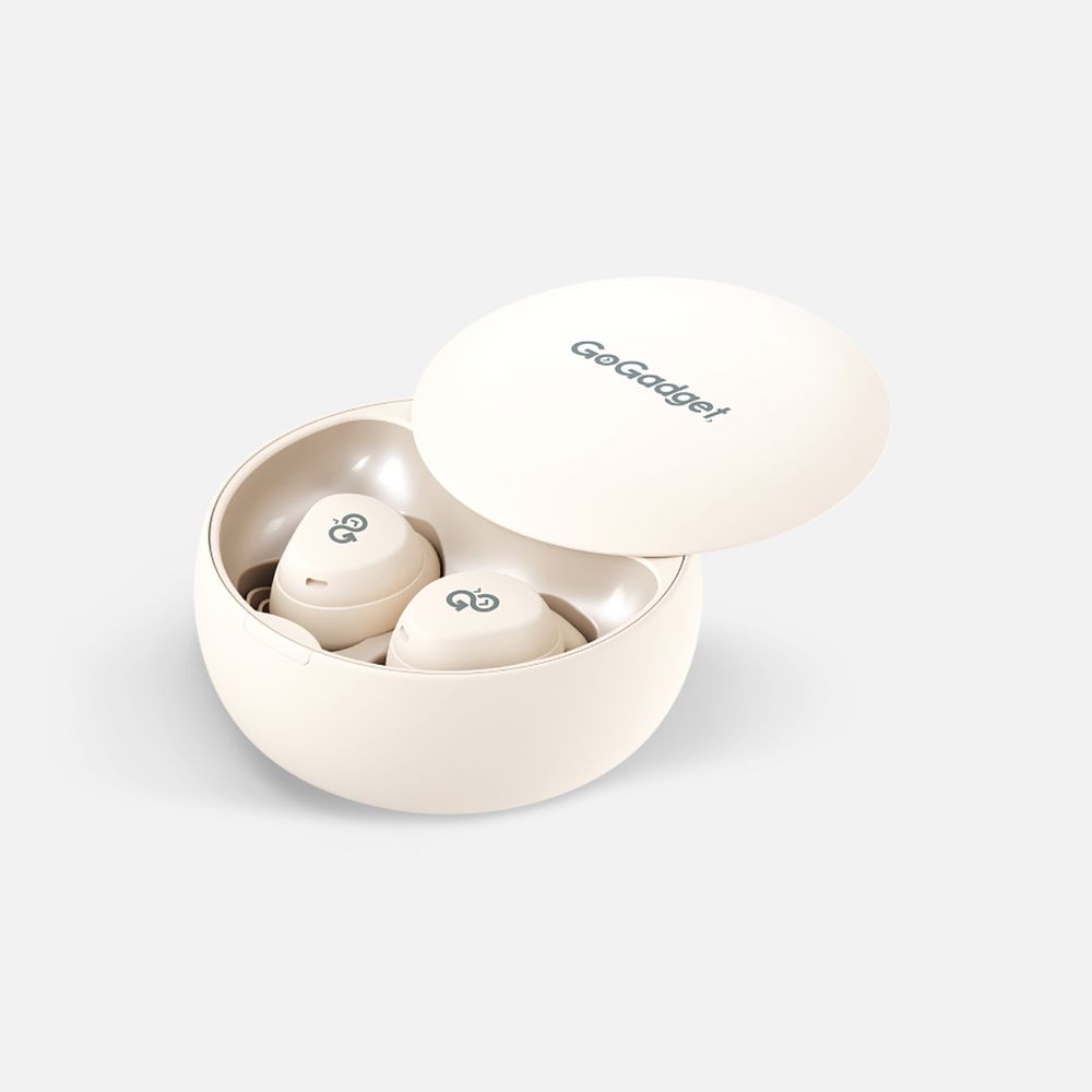 PS1710254363 GoGadget. Беспроводные наушники для сна CityBuds S, белые (слоновая кость)