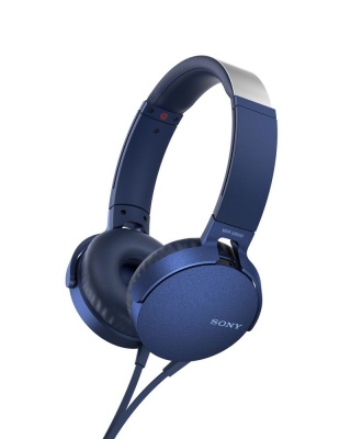 PS2005192 sony. Наушники Sony XB-550, синие