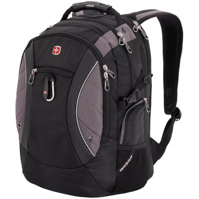 PS2015546 SWISSGEAR. Рюкзак для ноутбука Swissgear Сarabine, черный с серым