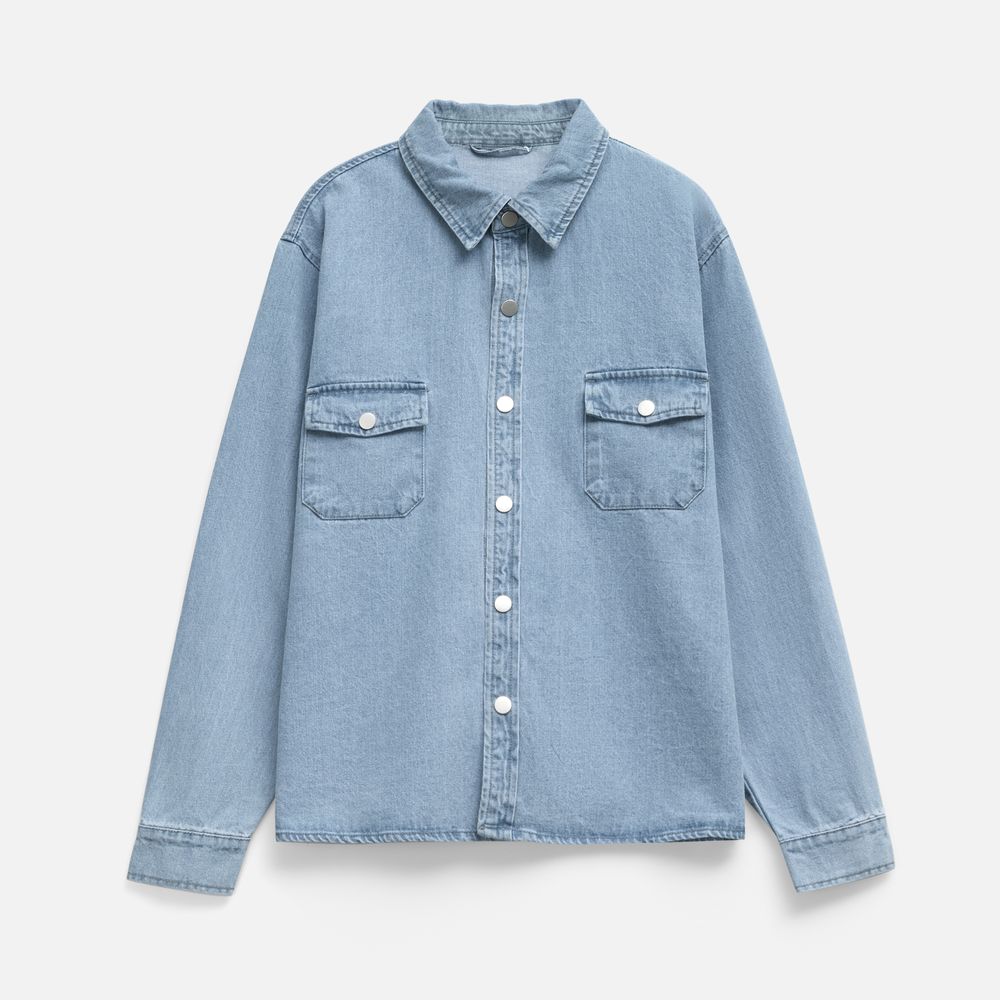 PS1710251081 andor. Куртка джинсовая O3, голубая