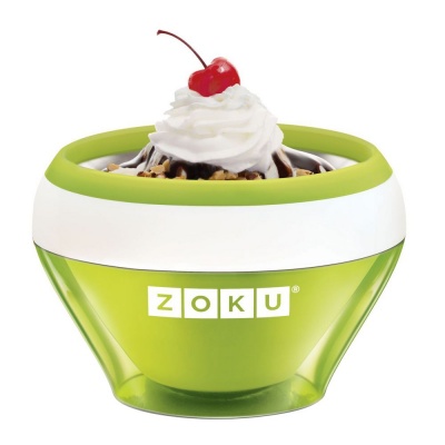 PS2102088804 Zoku. Мороженица Ice Cream Maker, зеленая