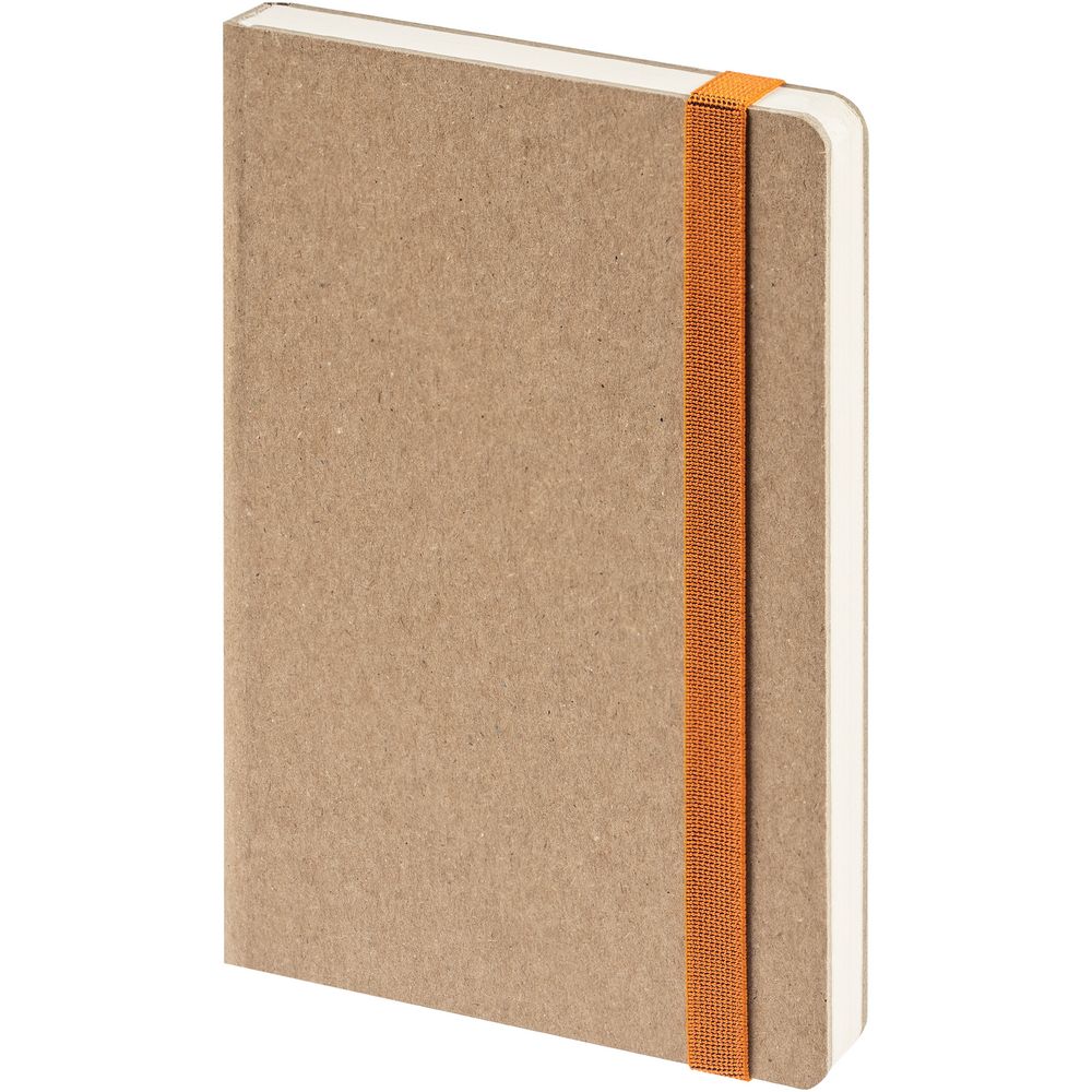 PS2408236286 Контекст. Ежедневник Eco Write Mini, недатированный, с оранжевой резинкой
