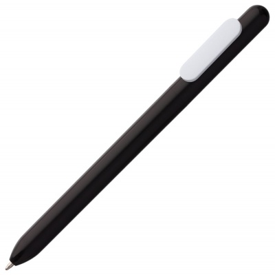 PS2003707 Open. Ручка шариковая Slider, черная с белым