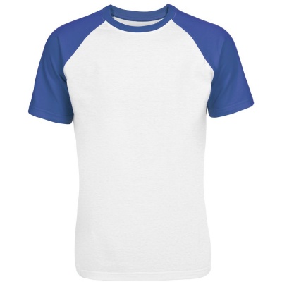 PS2008822 T-Bolka. Футболка мужская T-bolka Bicolor, белая с синим