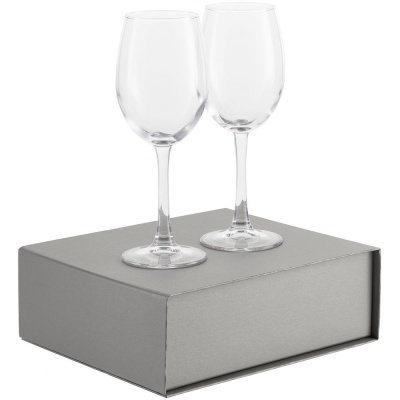 PS2011878 Набор бокалов для вина Wine House, серебристый