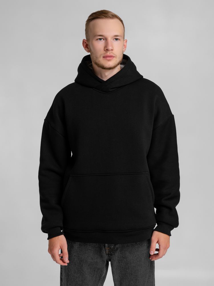 PS2408233224 Molti. Худи Furry Oversize, черное