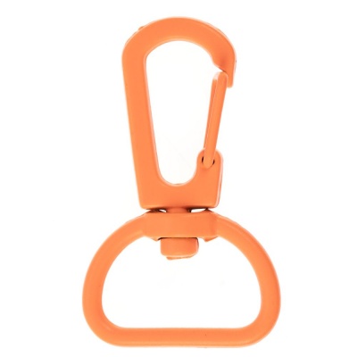 PS240826673 Застежка-карабин Snap Hook, M, оранжевый неон