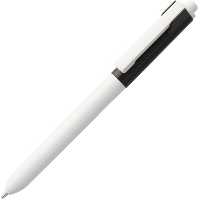 PS1701024414 Open. Ручка шариковая Hint Special, белая с черным