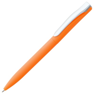 PS1701024429 Open. Ручка шариковая Pin Soft Touch, оранжевая