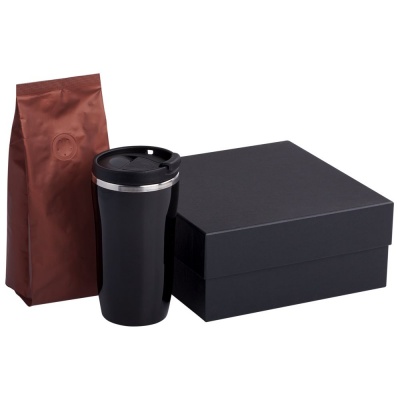 PS1830701628 Набор Grain: термостакан и кофе, коричневый