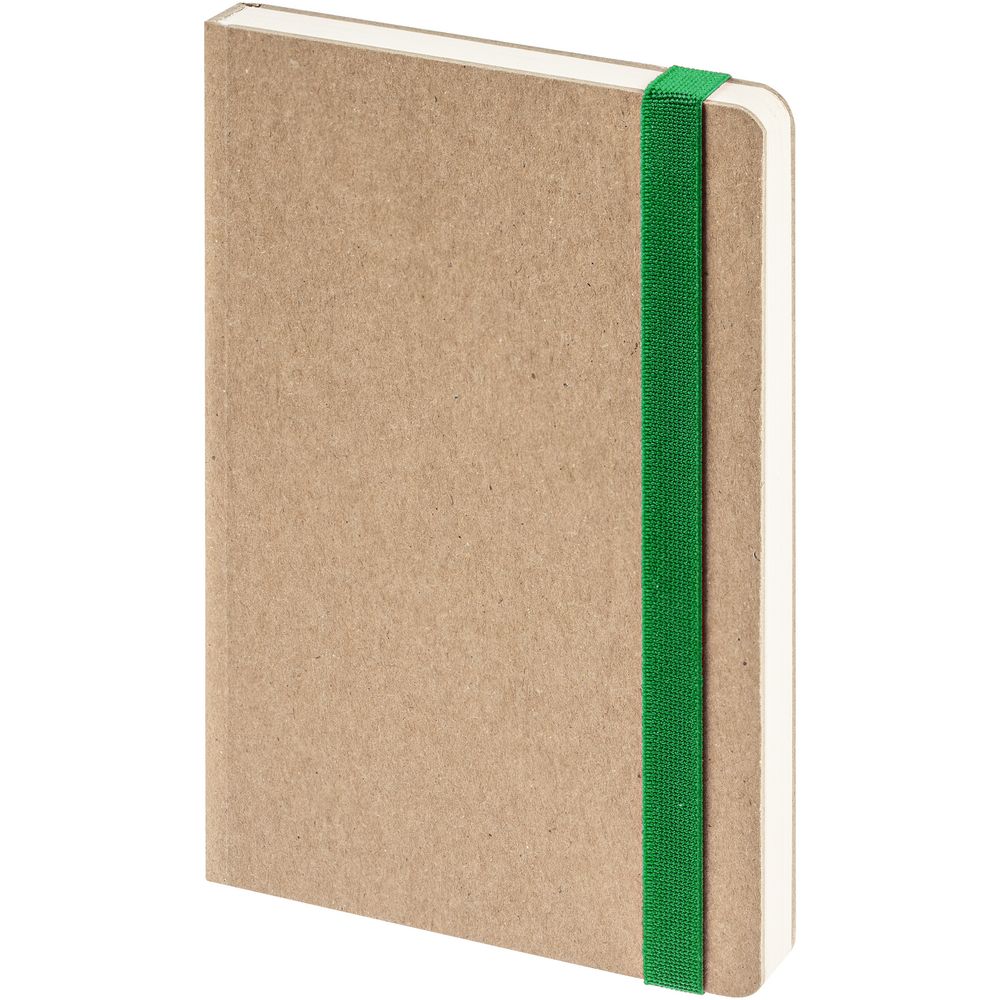 PS2408236282 Контекст. Ежедневник Eco Write Mini, недатированный, с зеленой резинкой