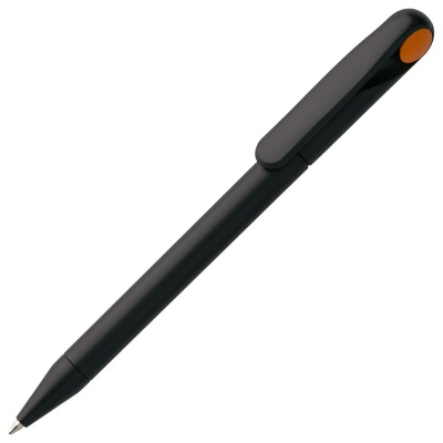 PS1830701620 Prodir. Ручка шариковая Prodir DS1 TMM Dot, черная с оранжевым
