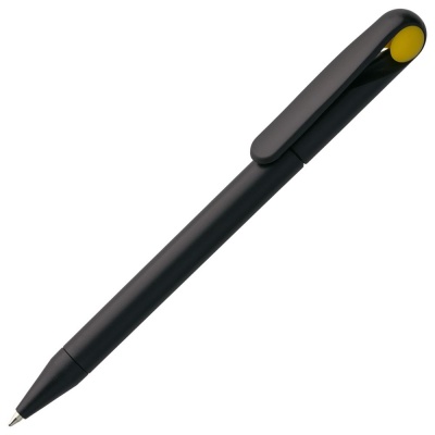 PS1830701619 Prodir. Ручка шариковая Prodir DS1 TMM Dot, черная с желтым