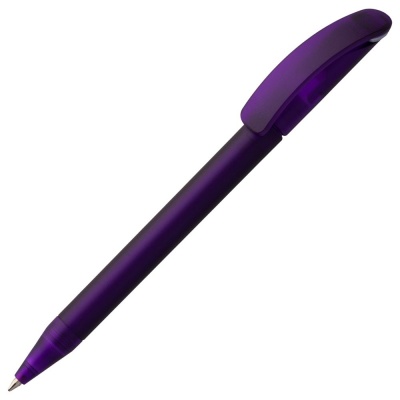 PS1830701615 Prodir. Ручка шариковая Prodir DS3 TFF Ring, фиолетовая с серым