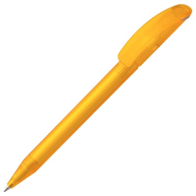 PS1830701612 Prodir. Ручка шариковая Prodir DS3 TFF Ring, желтая с серым