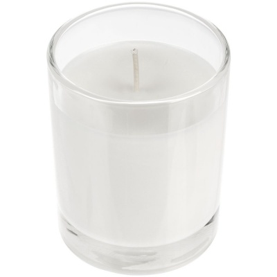 PS2408239866 сделано в России. Ароматическая свеча Savor Flavor в прозрачном стакане, кедр и яблочный пирог