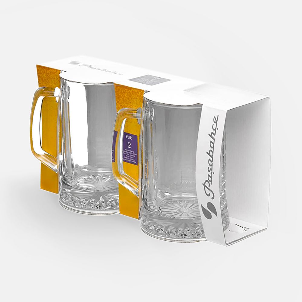 PS1710253034 Pasabahce. Набор из 2 пивных кружек Pub