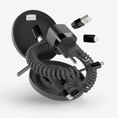 PS1710254412 Зарядное устройство Vonmahlen Allroundo GaN, черное