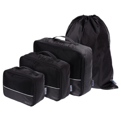 PS170102756 Indivo. Дорожный набор сумок noJumble 4 в 1, черный