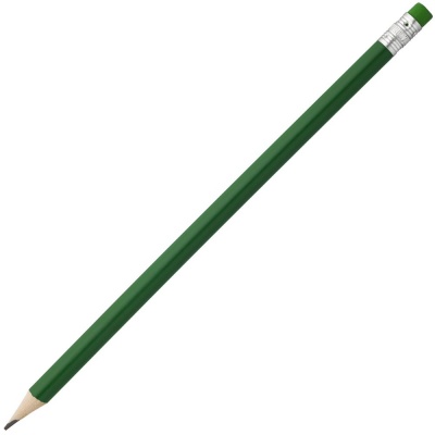 PS2006943 Карандаш простой Hand Friend с ластиком, зеленый