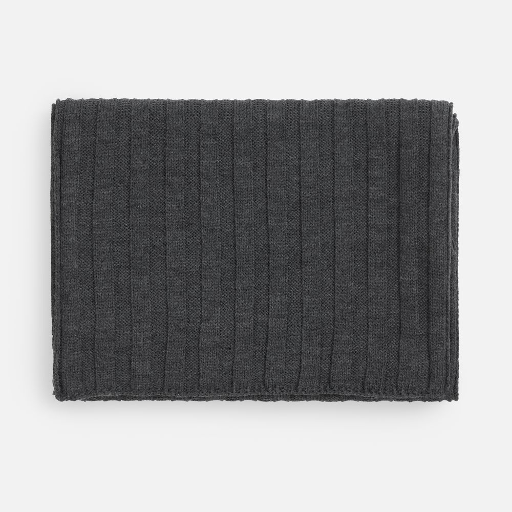 PS1710254815 teplo. Шарф Metelitsa, темно-серый меланж