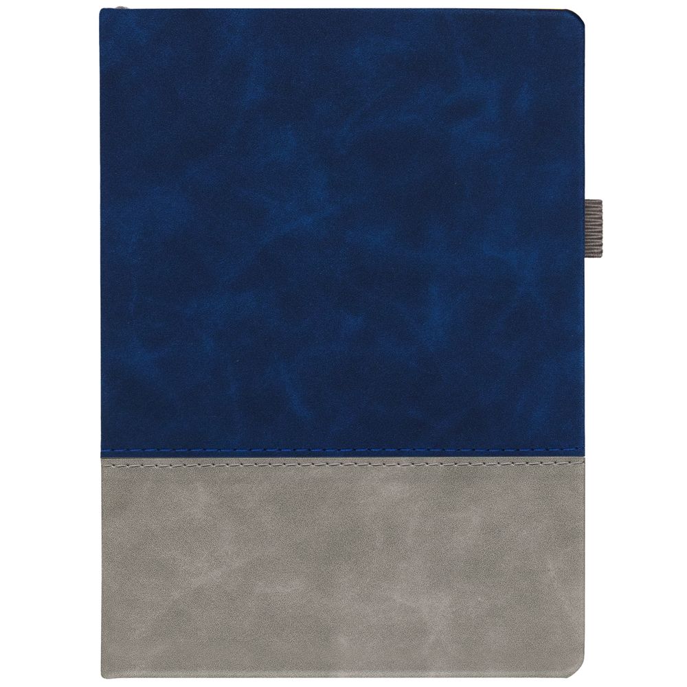 PS1710254734 Адъютант. Ежедневник Horizon, недатированный, серый с синим