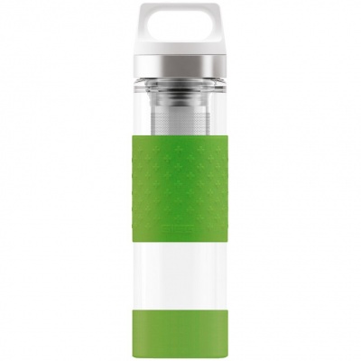 PS2102088101 Sigg. Бутылка для воды Glass WMB, зеленая